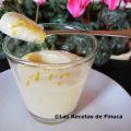 Mousse de limón y leche condensada