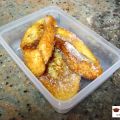 Torrijas de leche. Preparación