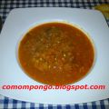 Sopa extremeña de tomate