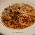 Espaguetis integrales con champiñones