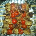 BROCHETAS DE ATÚN CON SÉSAMO
