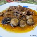 Fricandó de ternera con setas
