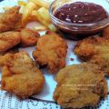 Nuggets de pollo casero