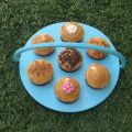 CUPCAKES DE CREMA DE CACAHUETE Y CHOCOLATE