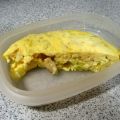 Tortilla de bacalao. Preparación