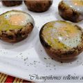 CHAMPIÑONES RELLENOS DE FOIE