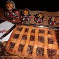 Tarta de marrons glacés y chocolate