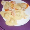 Raviolis invertidos, de gambas con toque de[...]
