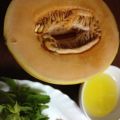 Sopa fría de melón con limón y hierbabuena