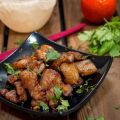 Cerdo frito estilo tailandés