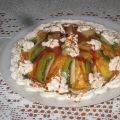 Flan de piña con gelatina de limón