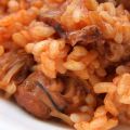 ARROZ CON ZAMBURIÑAS EN SALSA DE VIEIRAS