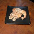Champiñones y langostinos al whiskey