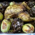 Pollo horno