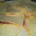 QUESADILLAS DE JAMON SERRANO Y JAMON DE PAVO