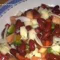 Alubias rojas en ensalada