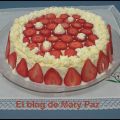 Tarta de nata y fresas - II