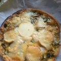Quiche de calabacín y queso de cabra