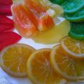 Fruta confitada