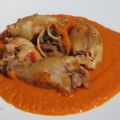 Chipirones rellenos en salsa de tomate (dos[...]