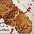 Burguers de salmón y mostaza (Thermomix) -4pp-