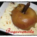 MANZANAS ASADAS SOBRE CREMA INGLESA THERMOMIX Y[...]