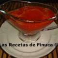 Salsa de tomate con cebolla dulce