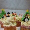 mini Cupcakes para celebrar la Navidad!!!