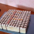 TARTA SCRABLE DE COCO Y CAFÉ