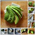 Tostada de aguacate (