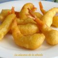 GAMBAS REBOZADAS O EN GABARDINA