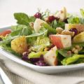 Ensalada dulce de arándanos rojos y peras