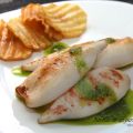 Chipirones con salsa verde