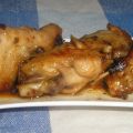 alas de pollo a la naranja