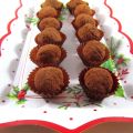 Trufas de Mascarpone, chocolate blanco y neulas