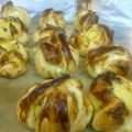 MANZANAS EN HOJALDRE RELLENAS DE CREMA PASTELERA