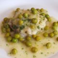 MERLUZA CON GUISANTES