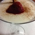 Mousse de arroz con leche