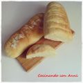 BARRAS PEQUEÑAS DE PAN CON MASA RÁPIDA