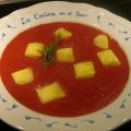 SALMOREJO DE REMOLACHA CON PIÑA