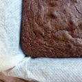 Brownie de nueces y jarabe de arce