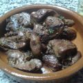 Receta de higaditos de pollo al vino blanco
