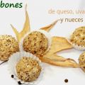 Bombones de queso y nueces