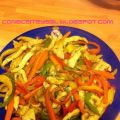 wok de pollo y verduras por @SeleneGranada