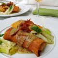 Rollitos de hinojo y manzana con salsa de[...]