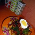 Brocoli con champiñones al ajillo