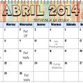 PLANING ABRIL 2014