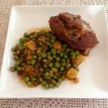 Guisantes con cordero