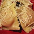 Ravioli de calabaza y salvia