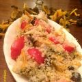 CUSCÚS DE CAMAGROCS, POLLO Y TORTILLA